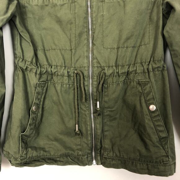 Old Navy Women's Full Zip Utility Twill Jacket S - Picture 5 of 14